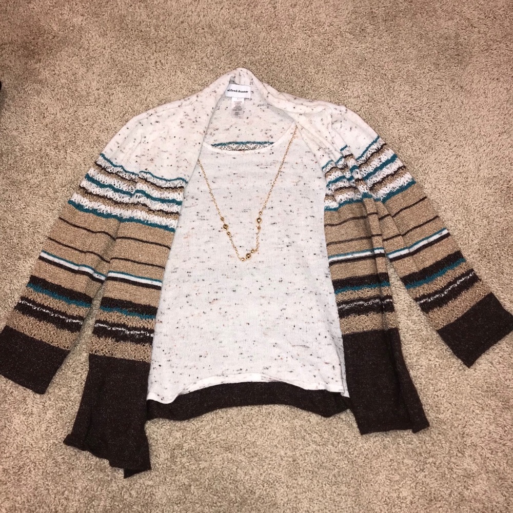 Long Sleeve Mock Cardigan Shirt